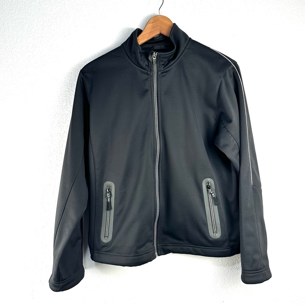 Zero Restriction Full‎ Zip Black Jacket Sz M